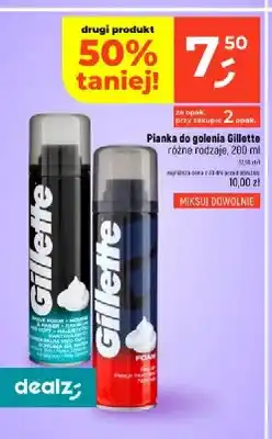 Dealz Pianka do golenia Gillette oferta