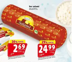 Prim Market Ser salami Mlekpol oferta