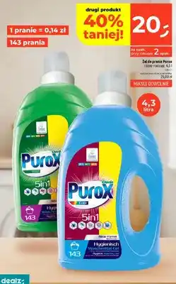 Dealz Żel do prania Purox Color oferta