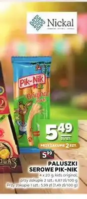 Stokrotka Paluszki serowe kids original 4-pak Pik-Nik oferta