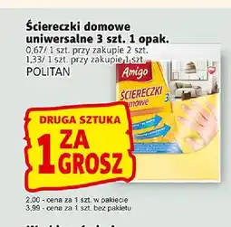 Prim Market Ściereczki domowe uniwersalne 3 szt. Amigo oferta
