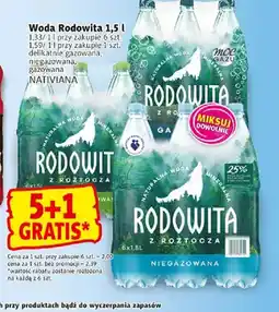 Prim Market Woda gazowana Rodowita delikatnie oferta