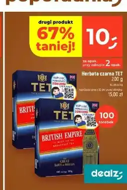 Dealz Herbata czarna TET oferta