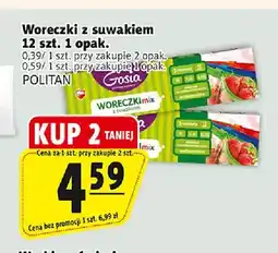 Prim Market Woreczki z suwakiem 12 szt. Gosia oferta