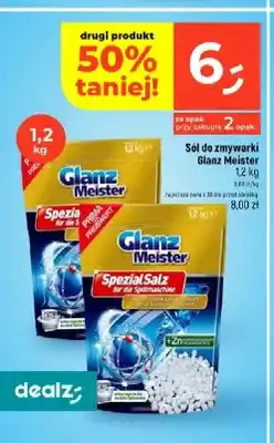 Dealz Sól do zmywarki Glanz Meister oferta