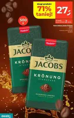 Dealz Kawa mielona Jacobs Krönung oferta