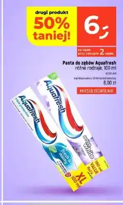 Dealz Pasta do zębów Aquafresh oferta