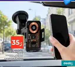 Dealz Uchwyt samochodowy z ładowarką magnetyczną MagSafe oferta