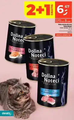 Dealz Mokra karma dla kota Dolina Noteci bogata w łososia oferta