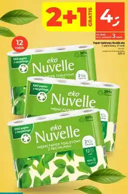 Dealz Papier toaletowy Nuvelle eko 2-warstwowy 12 rolek oferta