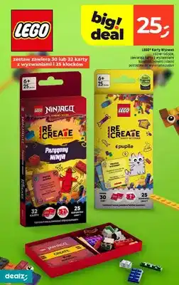 Dealz Karty wyzwań LEGO ReCreate Pupile oferta