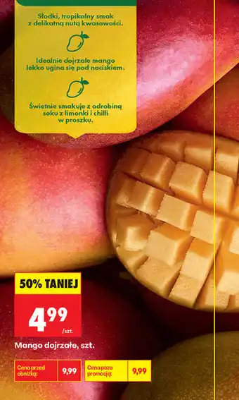 Biedronka Mango dojrzałe oferta