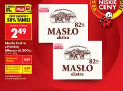 Biedronka Masło ekstra z Polskiej Mleczarni 82% oferta