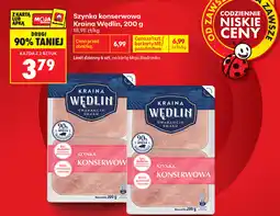Biedronka Szynka konserwowa Kraina Wędlin oferta