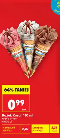 Biedronka Rożek Koral oferta
