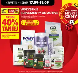 Biedronka Wszystkie suplementy Go Active oferta