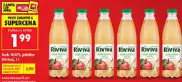 Biedronka Sok 100% jabłko Riviva oferta