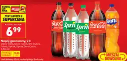 Biedronka Napój gazowany Coca-Cola, Coca-Cola Zero Cukru, Fanta, Sprite, Sprite Zero Cukru oferta