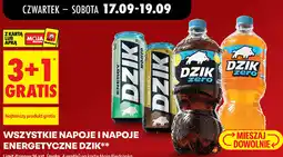 Biedronka Wszystkie napoje i napoje energetyczne Dzik oferta