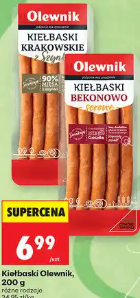 Biedronka Kiełbaski Olewnik oferta