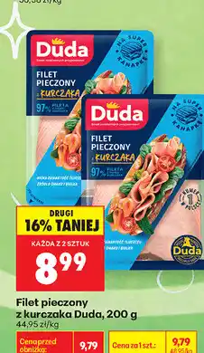 Biedronka Filet pieczony z kurczaka Duda oferta