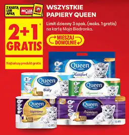 Biedronka Wszystkie papiery Queen oferta