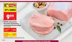 Biedronka Schab wieprzowy bez kości pakowany próżniowo Kraina Mięs oferta