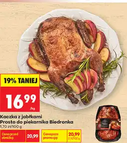 Biedronka Kaczka z jabłkami Prosto do piekarnika Biedronka oferta