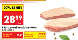 Biedronka Filet z piersi kaczki ze skórą oferta