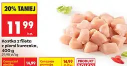 Biedronka Kostka z fileta z piersi kurczaka oferta
