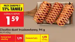 Biedronka Ciastko duet truskawkowy oferta