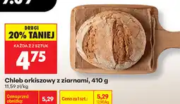 Biedronka Chleb orkiszowy z ziarnami oferta
