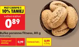 Biedronka Bułka poranna fitness oferta
