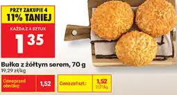 Biedronka Bułka z żółtym serem oferta