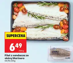 Biedronka Filet z sandacza ze skórą Marinero oferta
