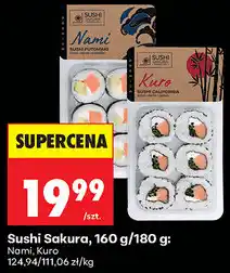 Biedronka Sushi Sakura, Nami, Kuro oferta