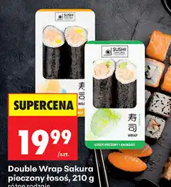 Biedronka Double Wrap Sakura pieczony łosoś oferta