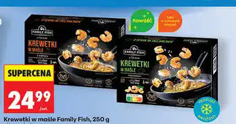 Biedronka Krewetki w maśle Family Fish oferta