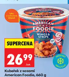 Biedronka Kubełek z sosami American Foodie oferta