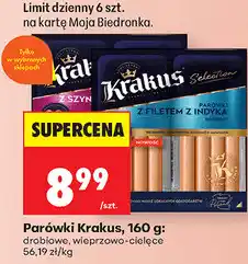 Biedronka Parówki Krakus oferta