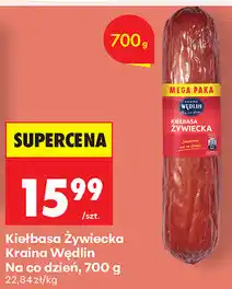 Biedronka Kiełbasa Żywiecka Kraina Wędlin oferta