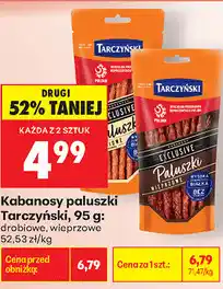 Biedronka Kabanosy paluszki Tarczyński oferta
