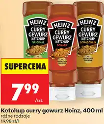 Biedronka Ketchup curry gewurz Heinz oferta