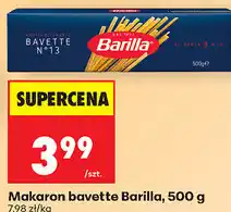Biedronka Makaron bavette Barilla oferta