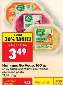 Biedronka Hummus Go Vege oferta