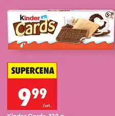 Biedronka Kinder Cards oferta