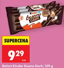 Biedronka Baton Kinder Bueno Dark oferta