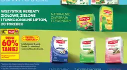 Biedronka Wszystkie herbaty ziołowe, zielone i funkcjonalne Lipton oferta