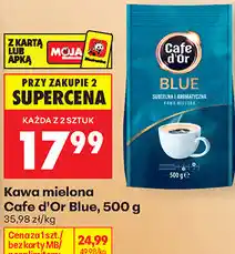 Biedronka Kawa mielona Cafe d'Or Blue oferta