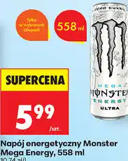 Biedronka Napój energetyczny Monster Mega Energy oferta
